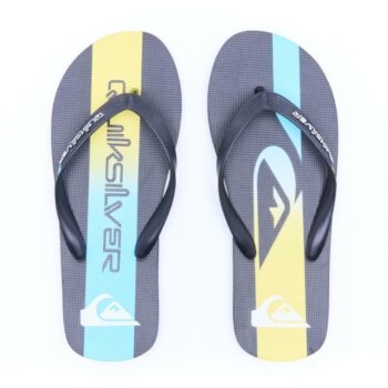 Quiksilver Moncata Art Black/blue/yellow. Quiksilver Thongs in Mens Thongs & Mens Footwear. Code: CQ10085M