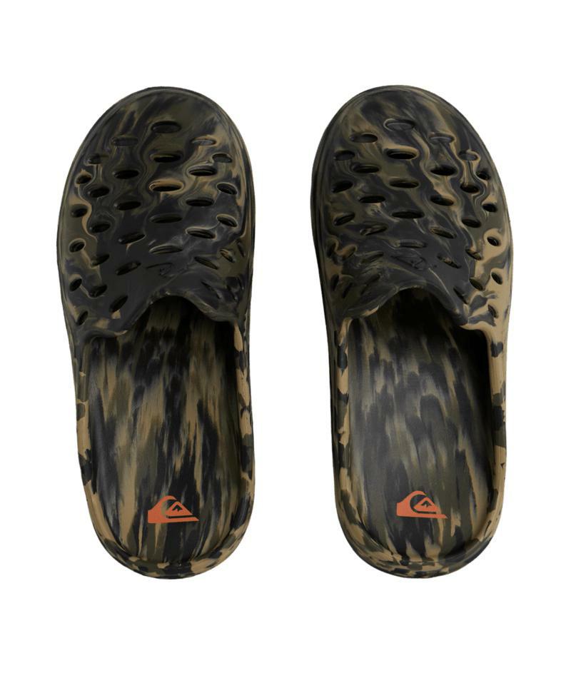 Quiksilver Makua Mule Army Green/black/cam. Quiksilver Sandals in Mens Sandals & Mens Footwear. Code: CQ10292M