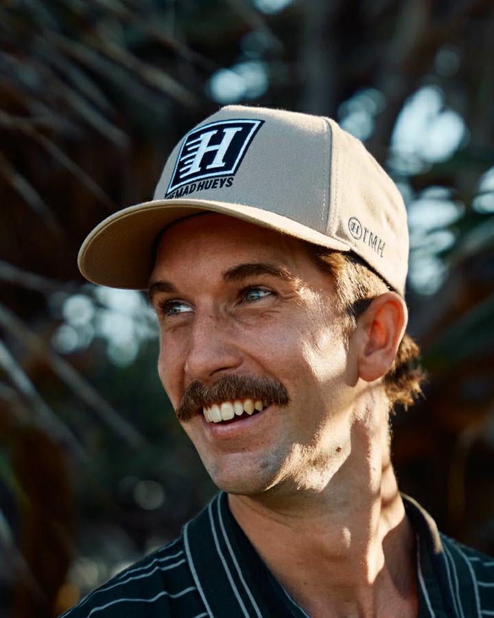 The Mad Hueys Parallel Hueys Twill Snap Tan. The Mad Hueys Hats & Caps in Mens Hats & Caps & Mens Headwear. Code: H426M06009