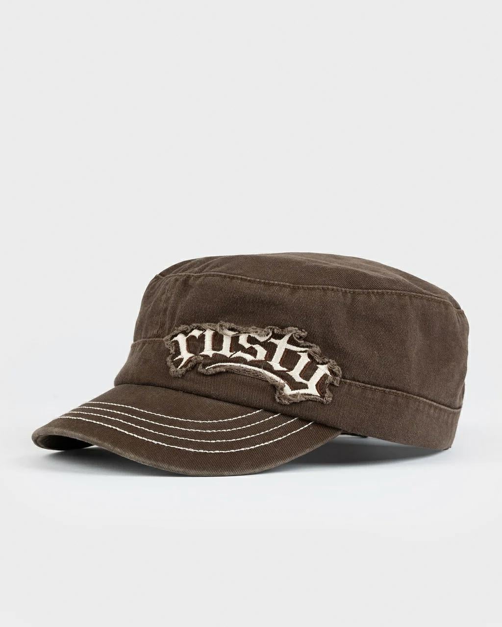 Rusty Commander Military Cap Java. Rusty Hats & Caps in Womens Hats & Caps & Womens Headwear. Code: HCL0469