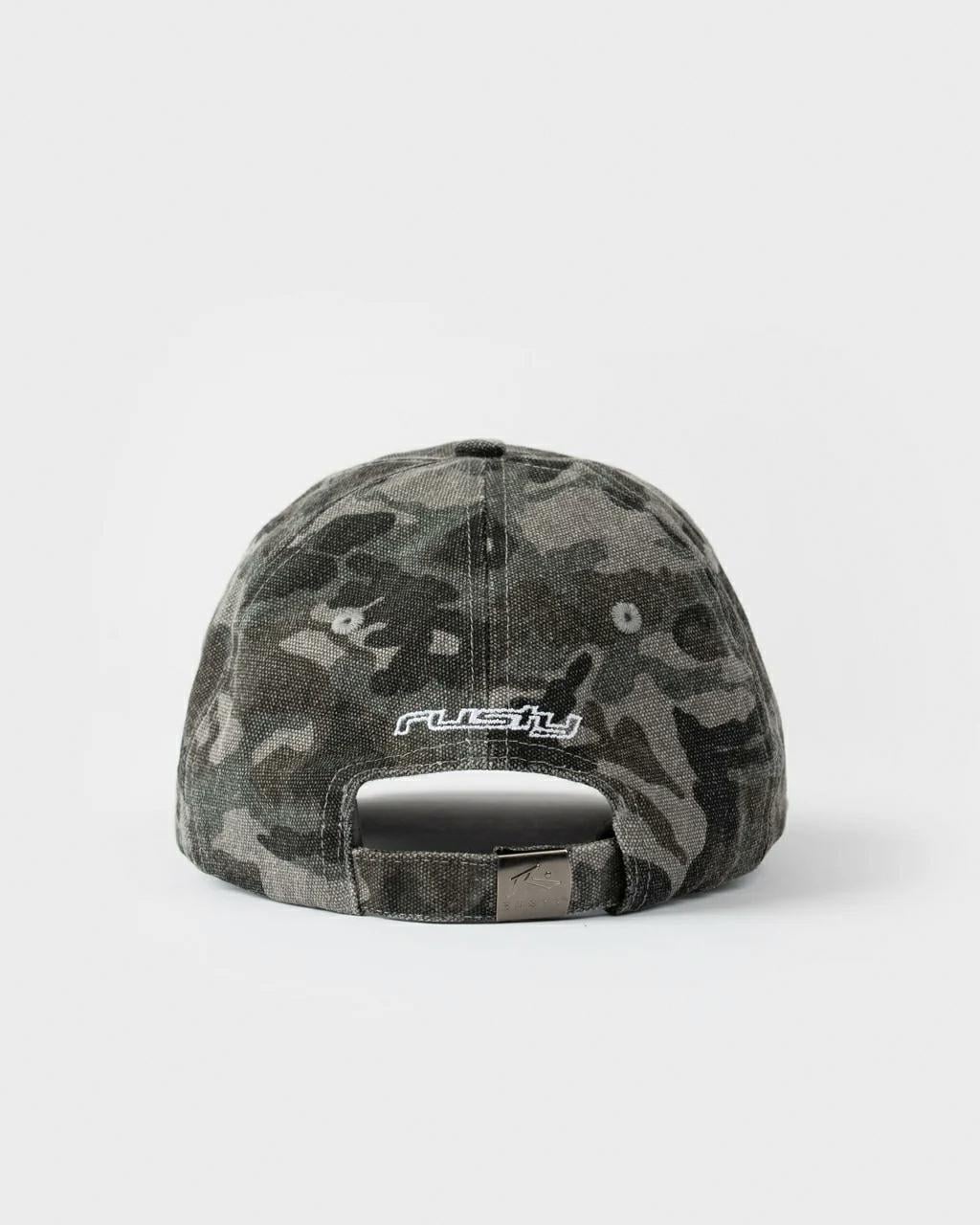 Rusty Commando Camo Dad Cap Grey Camo 1. Rusty Hats & Caps in Mens Hats & Caps & Mens Headwear. Code: HCM2035