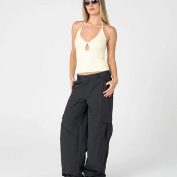 Rusty Melrose Loose Low Rise Ca Carbon. Rusty Pants in Womens Pants & Womens Pants & Jeans. Code: PAL1511
