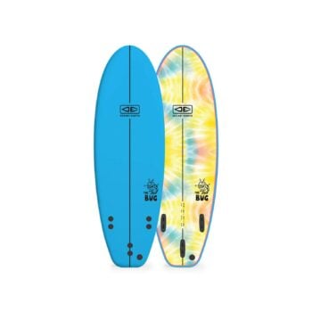 Ocean And Earth Bug Softboard 5.2ft Blue. Ocean And Earth Softboards in Boardsports Softboards & Boardsports Surf. Code: SBSO52