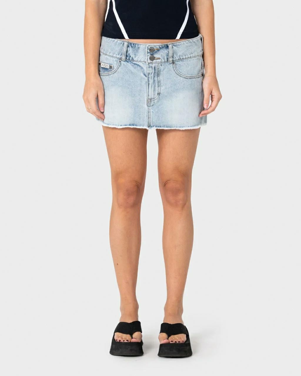 Rusty Chaos Low Rise Micro Mini Worn Out. Rusty Skirts in Womens Skirts & Womens Skirts, Dresses & Jumpsuits. Code: SKL0674