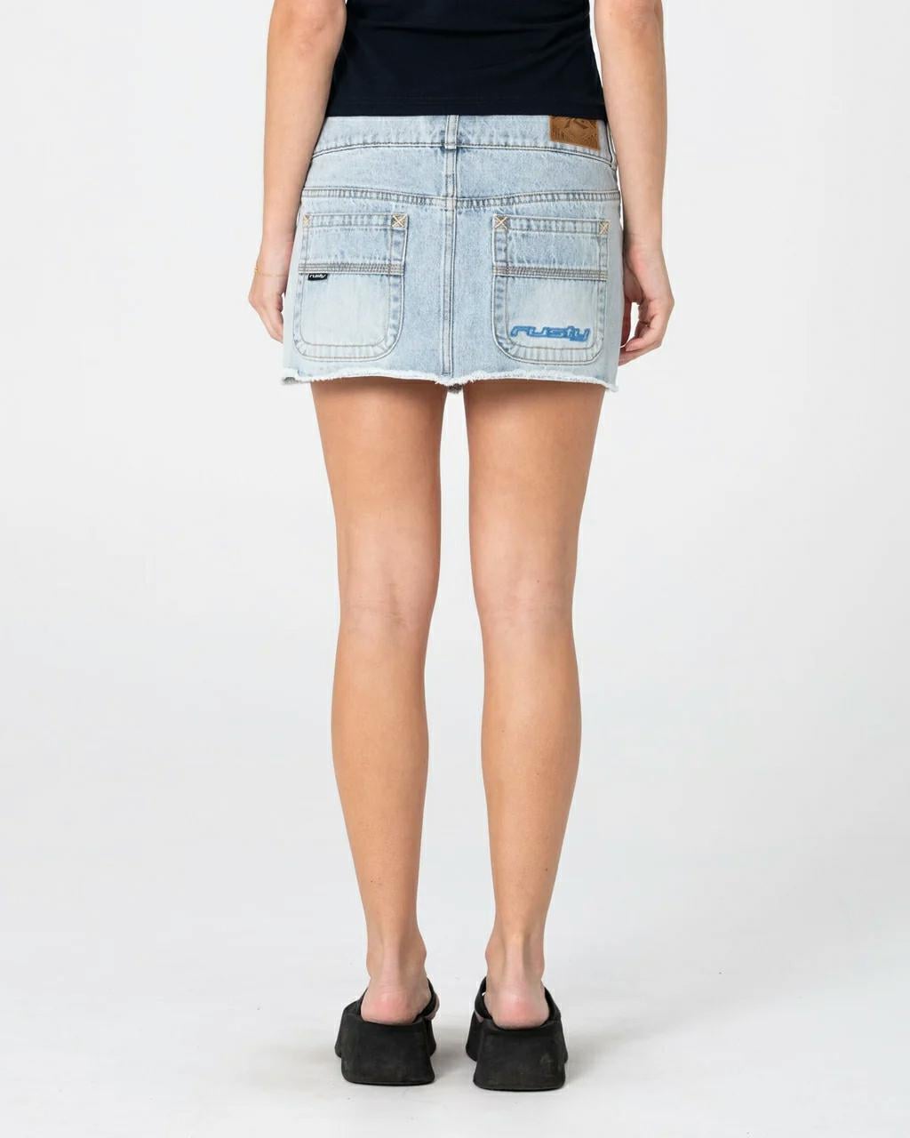 Rusty Chaos Low Rise Micro Mini Worn Out. Rusty Skirts in Womens Skirts & Womens Skirts, Dresses & Jumpsuits. Code: SKL0674