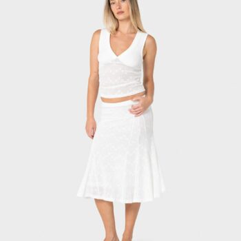 Rusty Roma Low Rise Lace Midi S White. Rusty Skirts in Womens Skirts & Womens Skirts, Dresses & Jumpsuits. Code: SKL0676