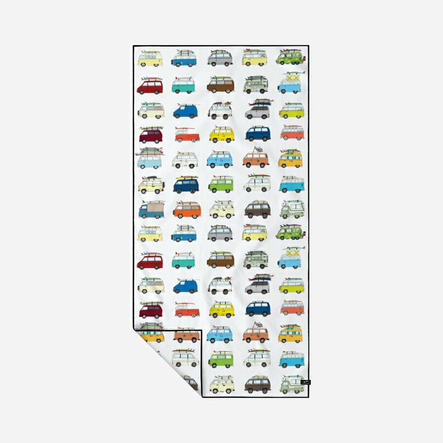 Slow Tide Van Life Pfr Qd Towel 30x60 Multi. Slow Tide Towels in Womens Towels & Womens Accessories. Code: STQD121