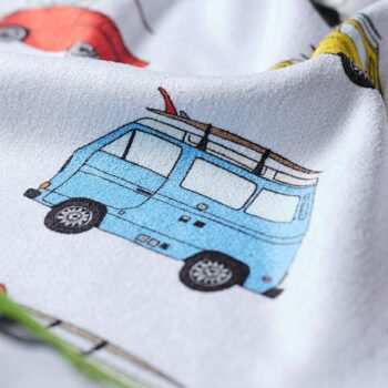 Slow Tide Van Life Pfr Qd Towel 30x60 Multi. Slow Tide Towels in Womens Towels & Womens Accessories. Code: STQD121