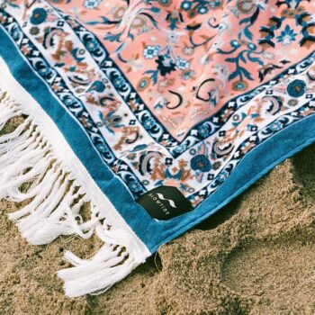 Slow Tide Haven Towel Guava Guava. Slow Tide Towels in Womens Towels & Womens Accessories. Code: STRP079