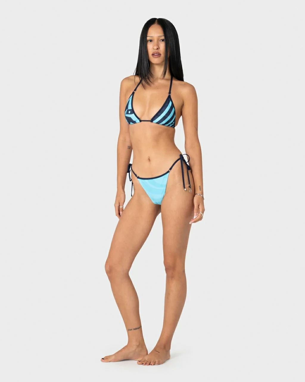 Rusty Stardom Tri Bikini Top Navy / Aqua. Rusty Swimwear - Separates in Womens Swimwear - Separates & Womens Swimwear. Code: SWL1847