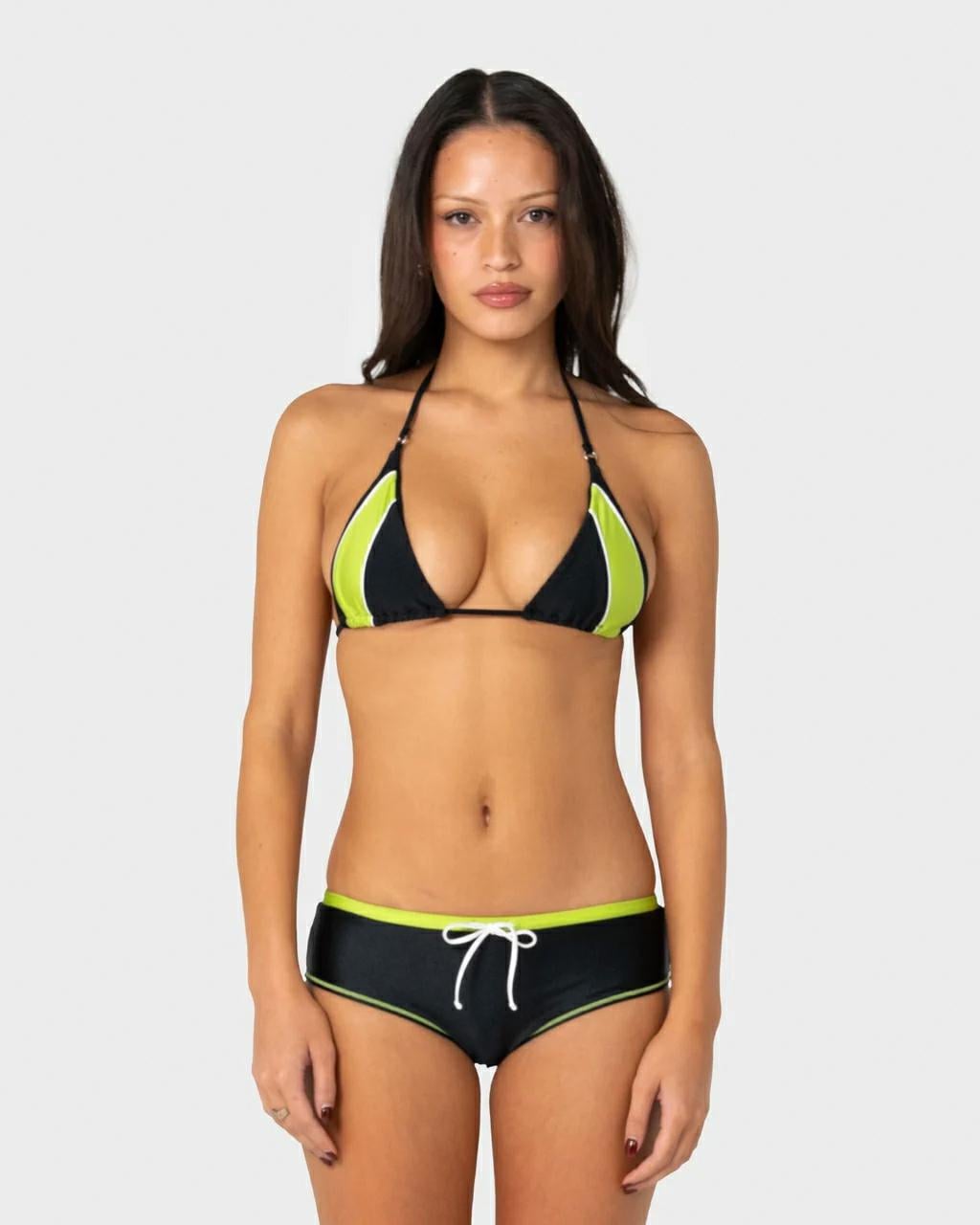 Rusty Voltron Tri Bikini Top Black / Lime. Rusty Swimwear - Separates in Womens Swimwear - Separates & Womens Swimwear. Code: SWL1862
