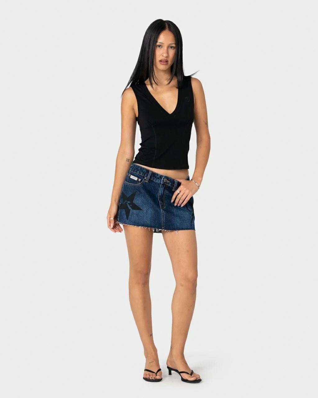 Rusty Vixen Vee Neck Jersey Tan Black. Rusty Singlets & Tanks in Womens Singlets & Tanks & Womens T-shirts & Singlets. Code: TSL0684