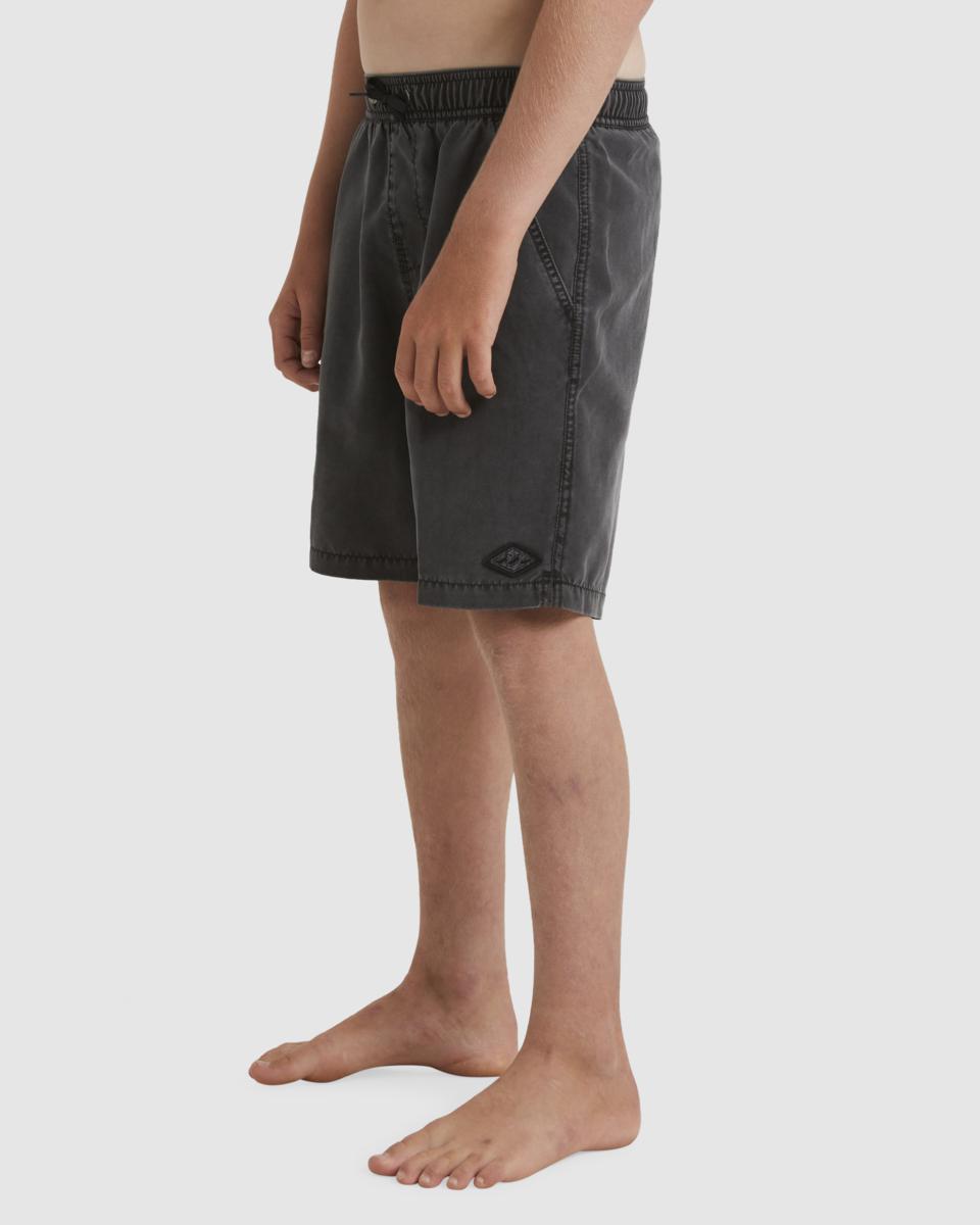 Billabong Boys 8-16 All Day Overdye Layback Boardshorts Washed Black. Billabong Boardshorts - Elastic Waist in Boys Boardshorts - Elastic Waist & Boys Shorts. Code: UBBBS00109