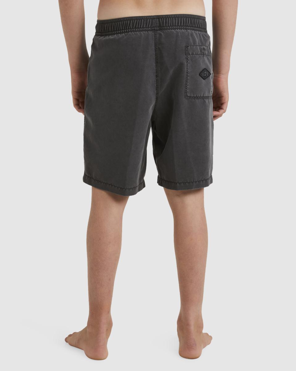 Billabong Boys 8-16 All Day Overdye Layback Boardshorts Washed Black. Billabong Boardshorts - Elastic Waist in Boys Boardshorts - Elastic Waist & Boys Shorts. Code: UBBBS00109