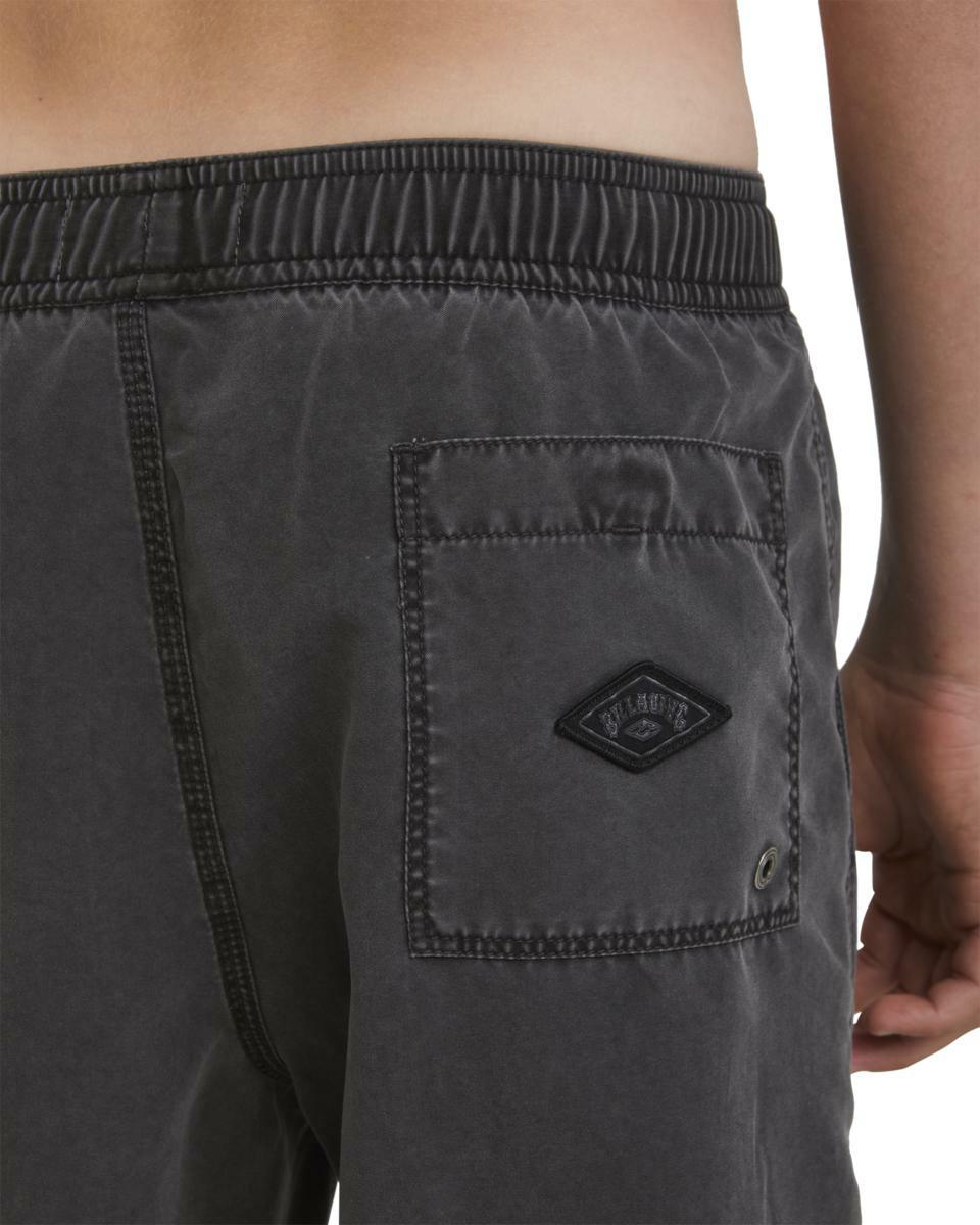 Billabong Boys 8-16 All Day Overdye Layback Boardshorts Washed Black. Billabong Boardshorts - Elastic Waist in Boys Boardshorts - Elastic Waist & Boys Shorts. Code: UBBBS00109