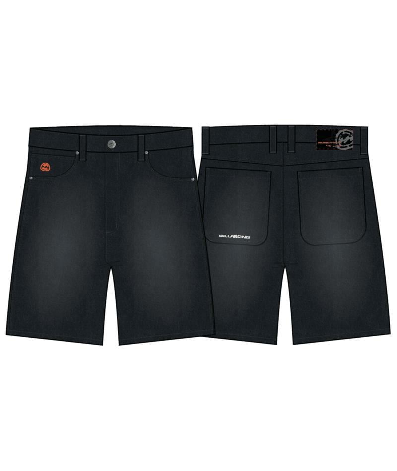 Billabong Boys Spec Denim Short Black. Billabong Walkshorts - Fitted Waist in Boys Walkshorts - Fitted Waist & Boys Shorts. Code: UBBWS00111