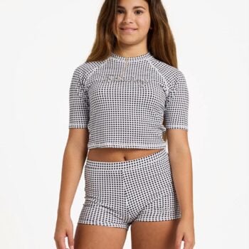 Billabong Gingham Crush Sunshirt Se Black White. Billabong Rashvests in Girls Rashvests & Girls Wetsuits. Code: UBGWR03046