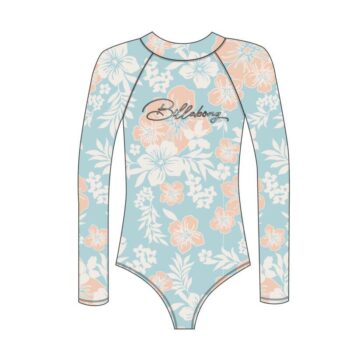 Billabong Hibiscus Haze Ls Bodysuit Aqua Haze. Billabong Rashvests in Girls Rashvests & Girls Wetsuits. Code: UBGWR03047