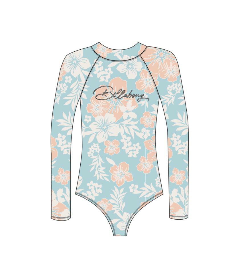 Billabong Hibiscus Haze Ls Bodysuit Aqua Haze. Billabong Rashvests in Girls Rashvests & Girls Wetsuits. Code: UBGWR03047