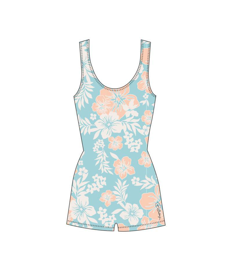 Billabong Hibiscus Haze Retro Surf Aqua Haze. Billabong Rashvests in Girls Rashvests & Girls Wetsuits. Code: UBGWR03048