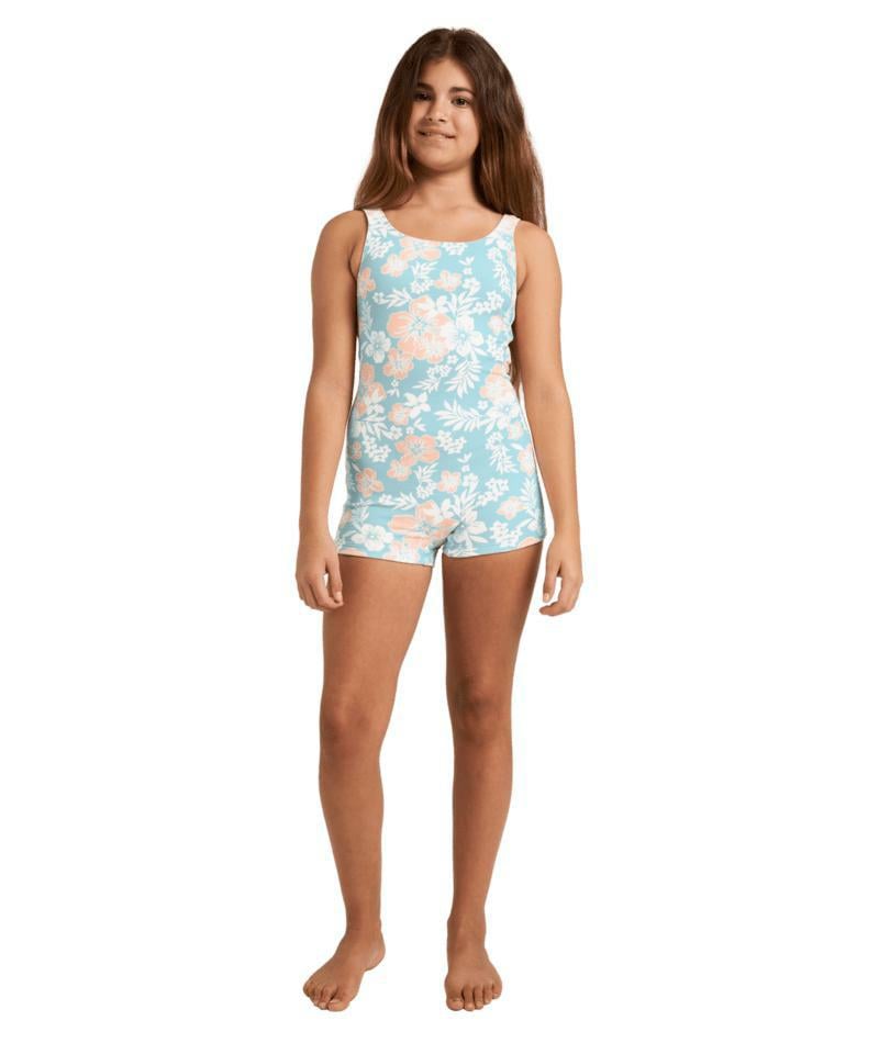 Billabong Hibiscus Haze Retro Surf Aqua Haze. Billabong Rashvests in Girls Rashvests & Girls Wetsuits. Code: UBGWR03048