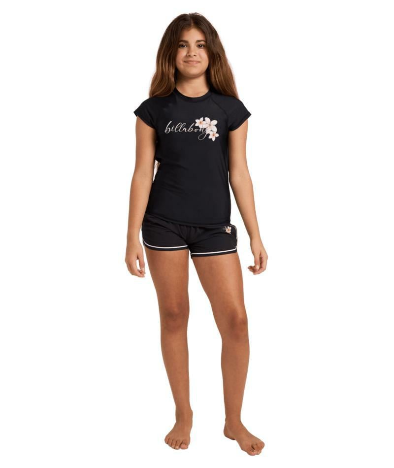 Billabong Bloom Crush Ss Sunshirt Black. Billabong Rashvests in Girls Rashvests & Girls Wetsuits. Code: UBGWR03049