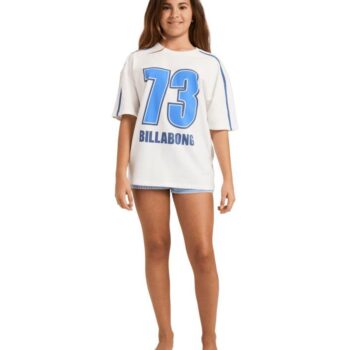 Billabong Breaker Squad Tee Salt Crystal. Billabong Tees in Girls Tees & Girls T-shirts & Singlets. Code: UBGZT00150