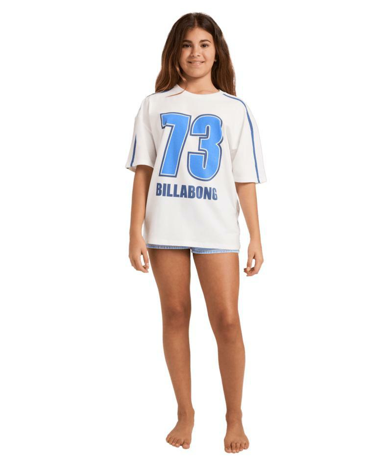 Billabong Breaker Squad Tee Salt Crystal. Billabong Tees in Girls Tees & Girls T-shirts & Singlets. Code: UBGZT00150