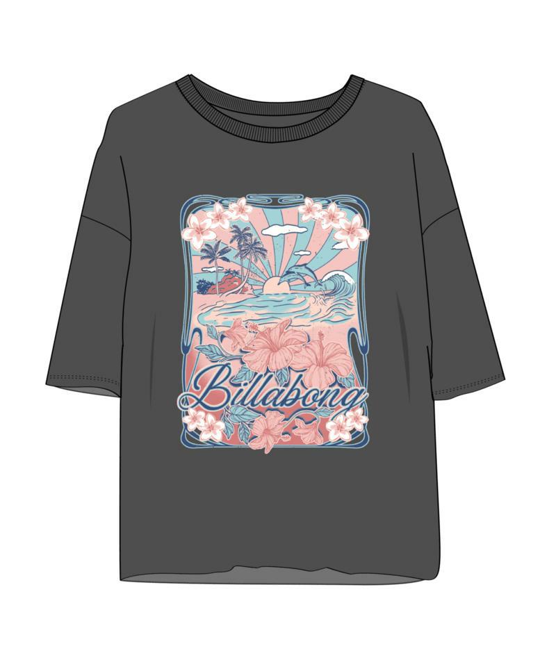 Billabong Hazy Dayz Tee Off Black. Billabong Tees in Girls Tees & Girls T-shirts & Singlets. Code: UBGZT00151