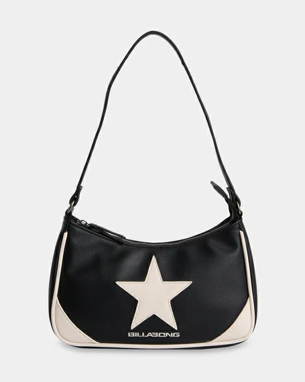 Billabong Starsurfer Shoulder Purse Black Pebble. Billabong Backpacks in Womens Backpacks & Womens Bags. Code: UBJBP00343