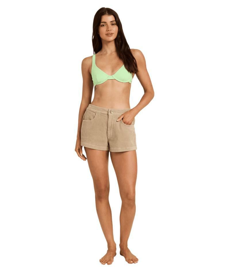 Billabong Retro Cord Short Cobblestone. Billabong Walkshorts - Fitted Waist in Womens Walkshorts - Fitted Waist & Womens Shorts. Code: UBJNS00256
