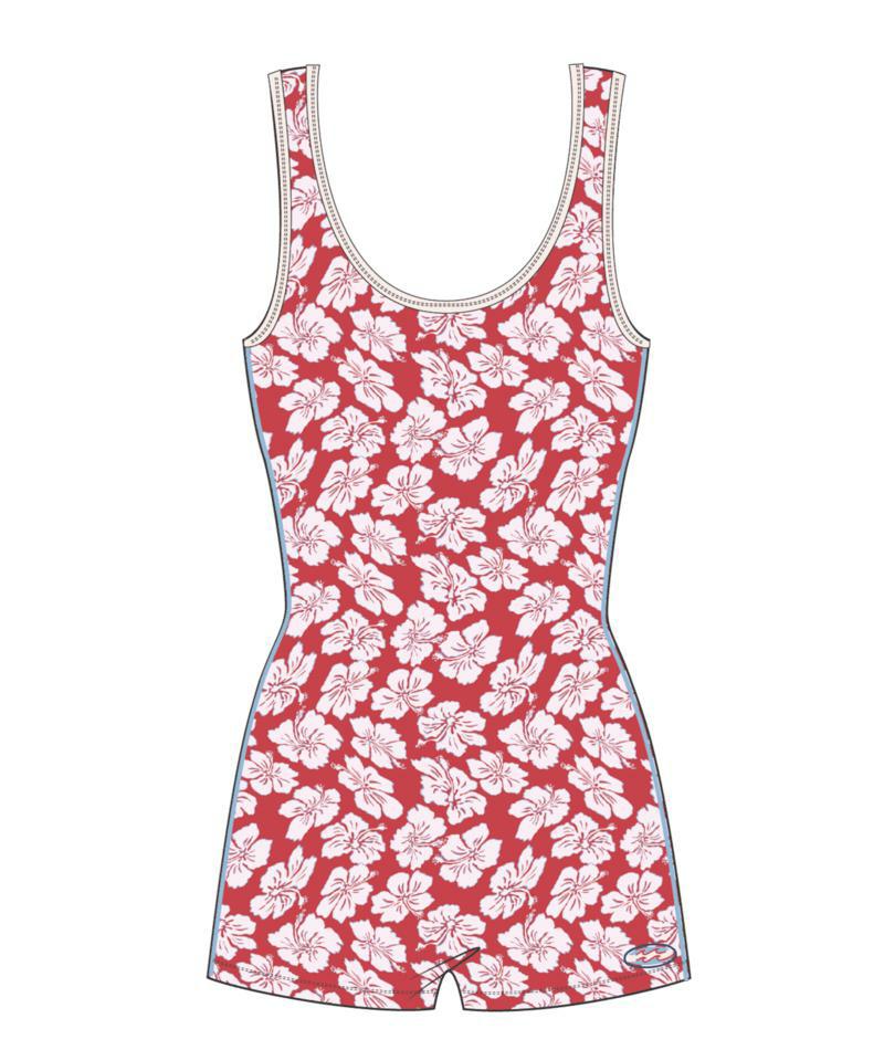 Billabong Paradise Call Retro Surf Red Crush. Billabong Rashvests in Womens Rashvests & Womens Wetsuits. Code: UBJWR03100