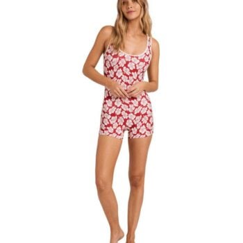 Billabong Paradise Call Retro Surf Red Crush. Billabong Rashvests in Womens Rashvests & Womens Wetsuits. Code: UBJWR03100
