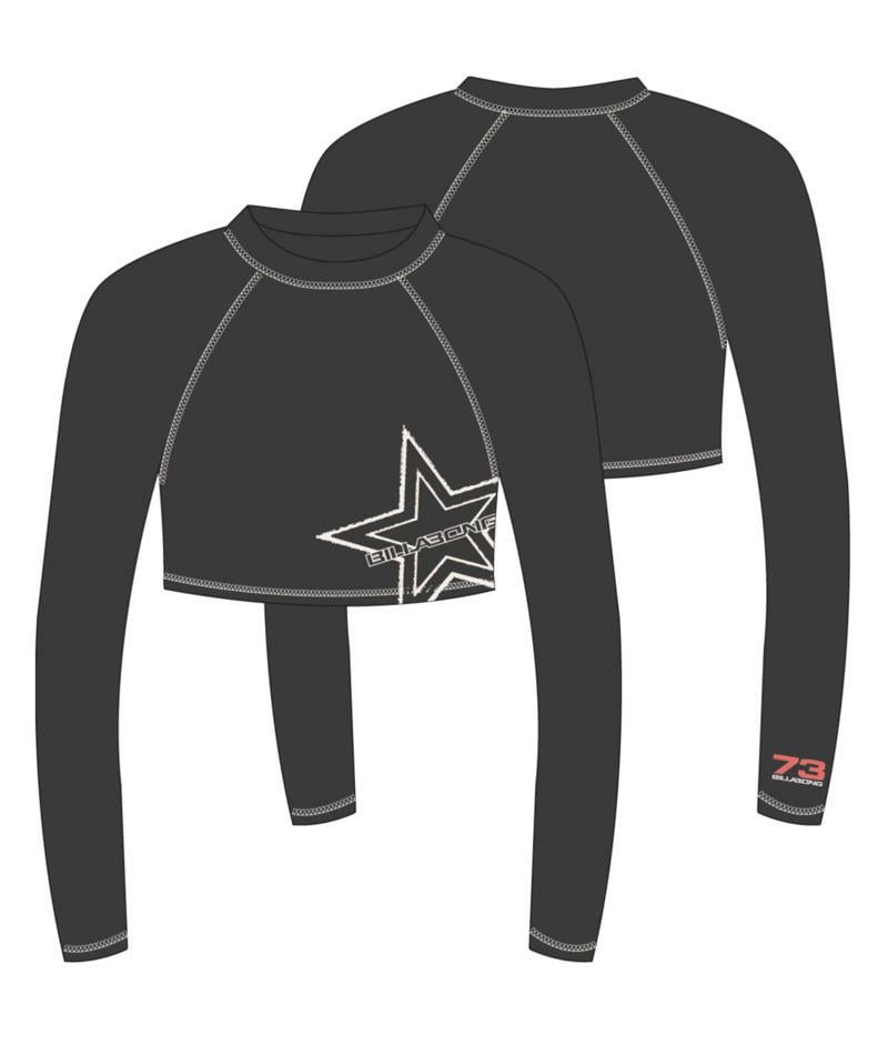 Billabong Joyride Ls Crop Sunshirt Black Pebble. Billabong Rashvests in Womens Rashvests & Womens Wetsuits. Code: UBJWR03104