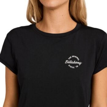 Billabong On Holiday Surf Tee Black. Billabong Rashvests in Womens Rashvests & Womens Wetsuits. Code: UBJWR03115