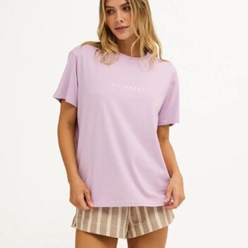 Billabong Pacific Tee Sweet Lilac. Billabong Tees in Womens Tees & Womens T-shirts & Singlets. Code: UBJZT00543