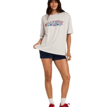 Billabong Since 73 Culture Tee Grey Marle. Billabong Tees in Womens Tees & Womens T-shirts & Singlets. Code: UBJZT00553