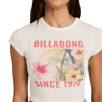 Billabong Take A Moment Tee Salt Crystal. Billabong Tees in Womens Tees & Womens T-shirts & Singlets. Code: UBJZT00562
