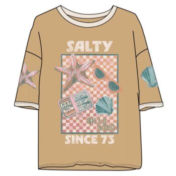 Billabong Salty Since Tee Curry. Billabong Tees in Womens Tees & Womens T-shirts & Singlets. Code: UBJZT00569