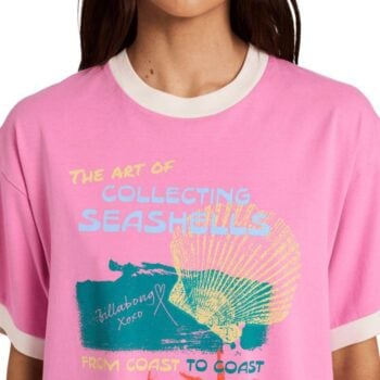 Billabong Coastal Adventures Tee Party Pink. Billabong Tees in Womens Tees & Womens T-shirts & Singlets. Code: UBJZT00570