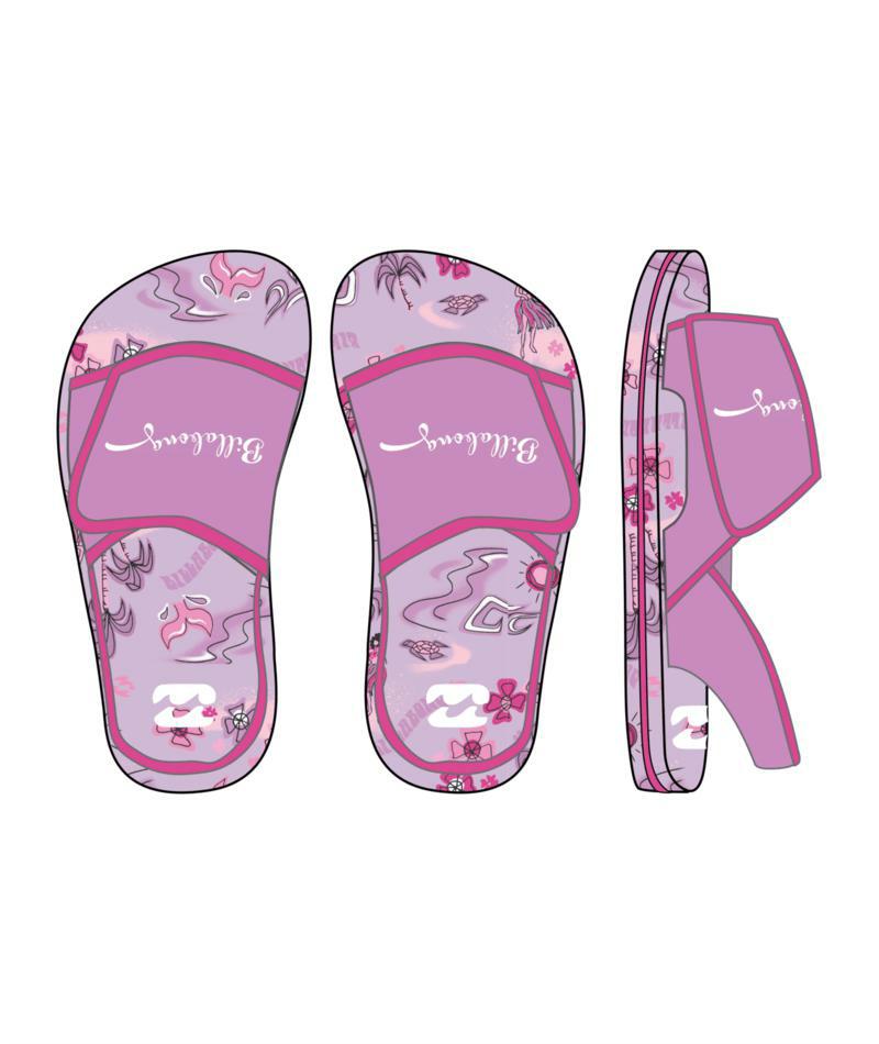 Billabong Groms Hula Haze Slide Orchid. Billabong Thongs in Toddlers Thongs & Toddlers Footwear. Code: UBOL100011