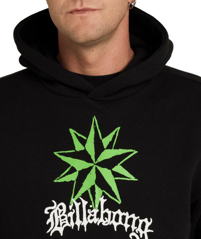 Billabong Creed Neon Star Hoodie Black. Billabong Hoodies in Mens Hoodies & Mens Jackets, Jumpers & Knits. Code: UBYFT00382