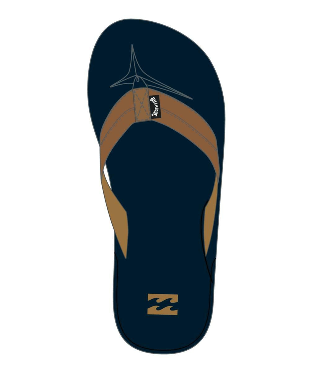 Billabong All Day Impact Navy Tan. Billabong Thongs in Mens Thongs & Mens Footwear. Code: UBYL100037