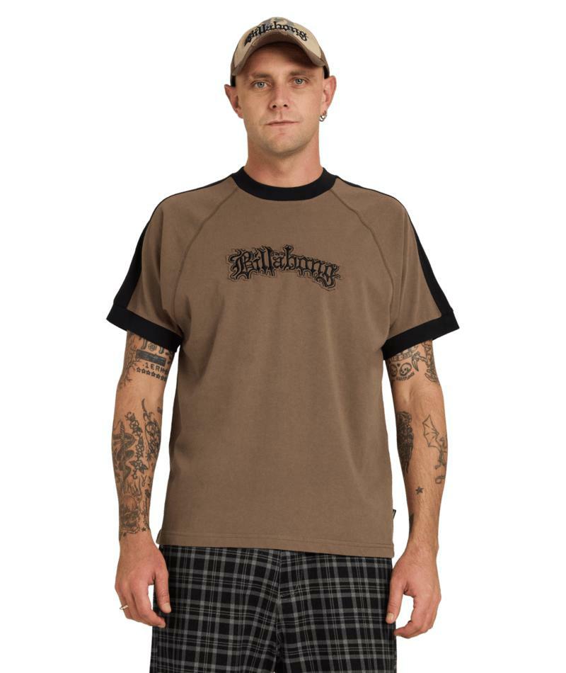 Billabong Creed Panel Tee Cava. Billabong Tees in Mens Tees & Mens T-shirts & Singlets. Code: UBYZT00808