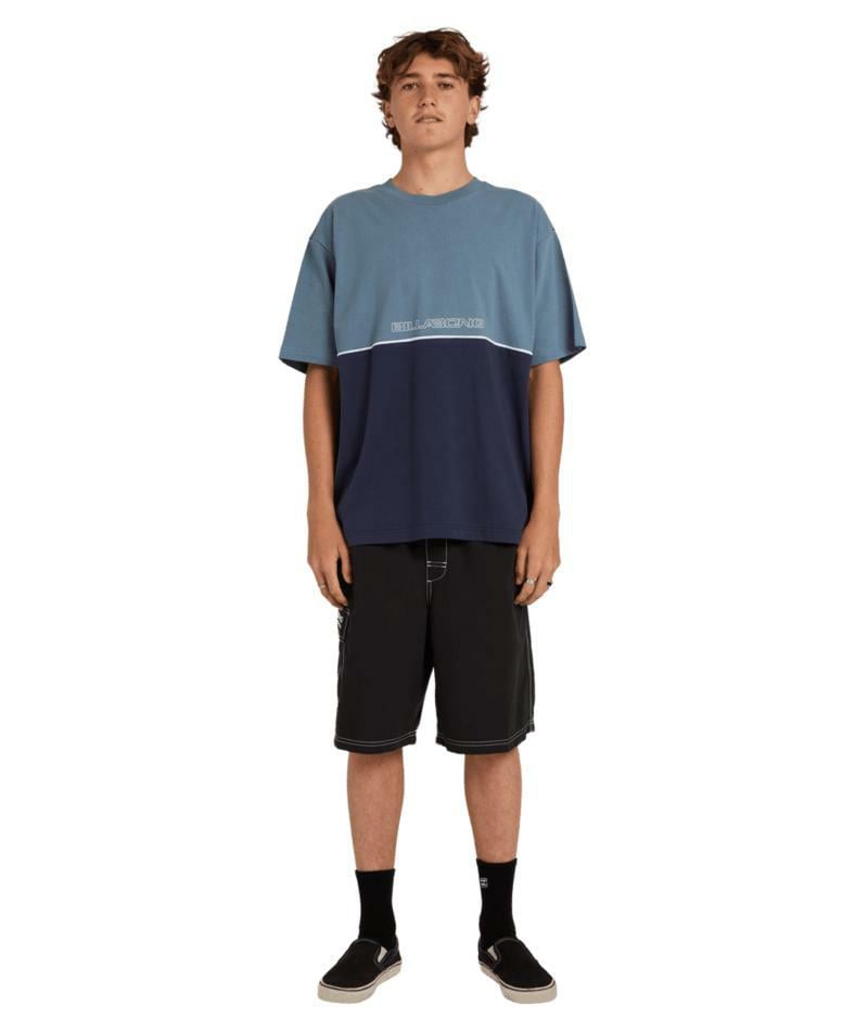 Billabong Spec Legacy Ss Cloud Blue. Billabong Tees in Mens Tees & Mens T-shirts & Singlets. Code: UBYZT00827
