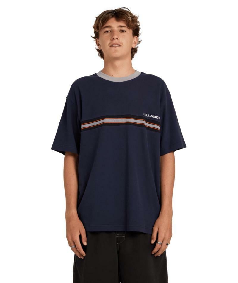 Billabong Spec Ribbed Ss Dusty Indigo. Billabong Tees in Mens Tees & Mens T-shirts & Singlets. Code: UBYZT00828