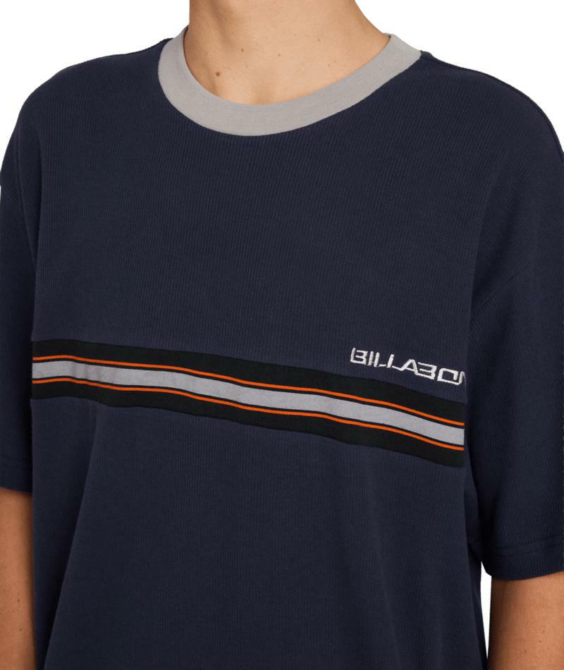Billabong Spec Ribbed Ss Dusty Indigo. Billabong Tees in Mens Tees & Mens T-shirts & Singlets. Code: UBYZT00828
