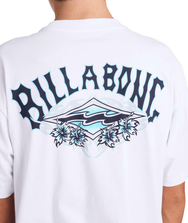 Billabong Biscus Og Ss White. Billabong Tees in Mens Tees & Mens T-shirts & Singlets. Code: UBYZT00885