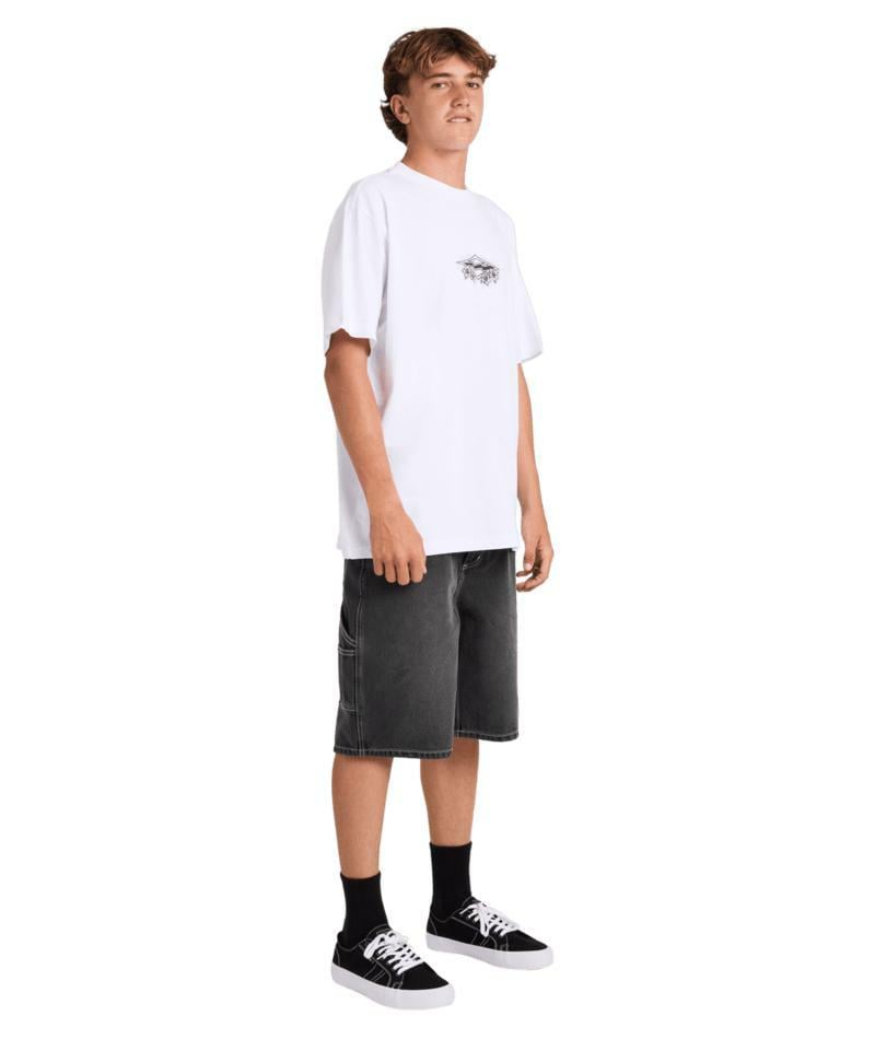 Billabong Biscus Og Ss White. Billabong Tees in Mens Tees & Mens T-shirts & Singlets. Code: UBYZT00885