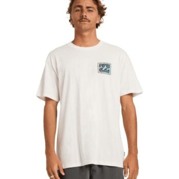 Billabong Crayon Wave Premium Ss Off White. Billabong Tees in Mens Tees & Mens T-shirts & Singlets. Code: UBYZT00886